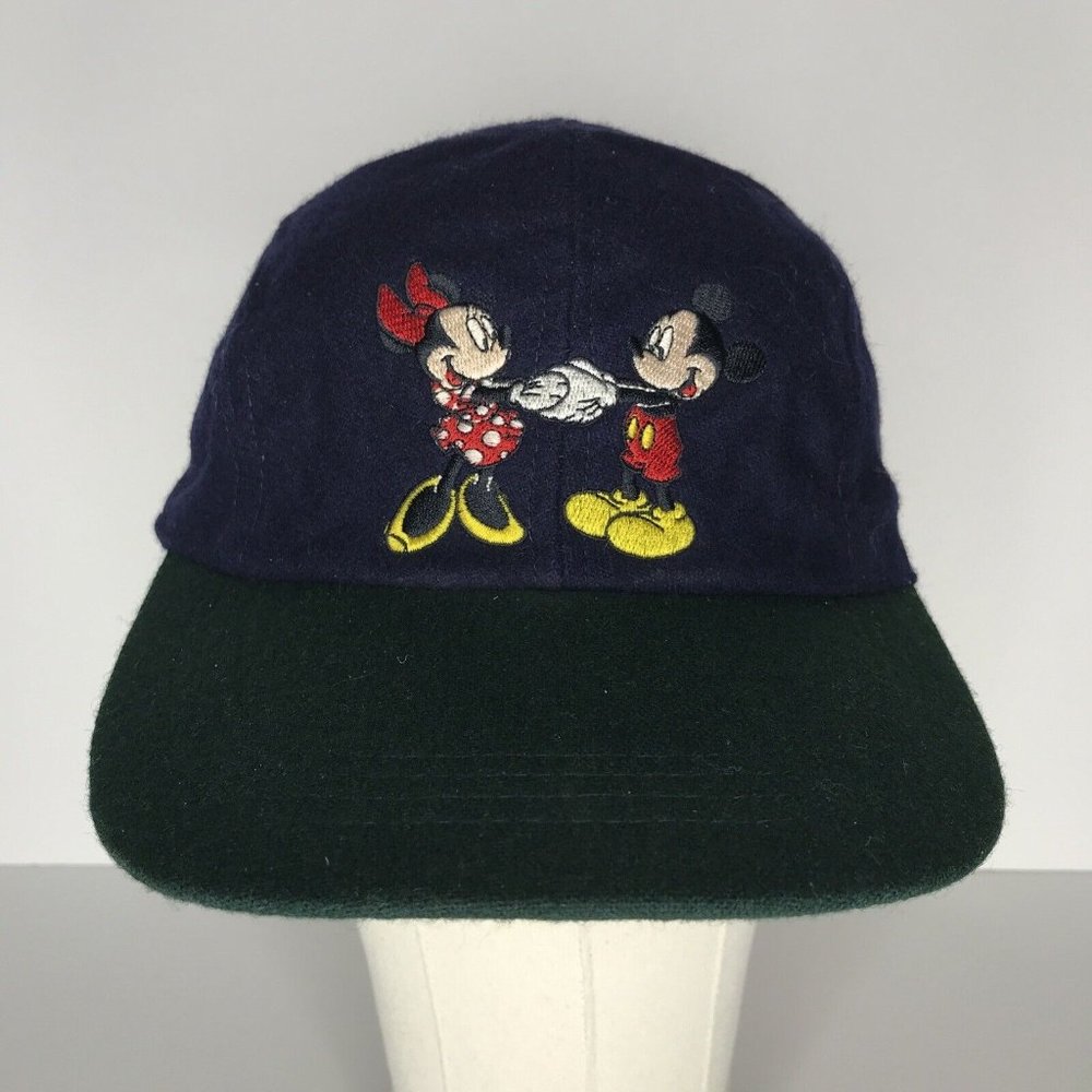 Mickey Mouse Minnie Mouse Wool Blend One Size Hat